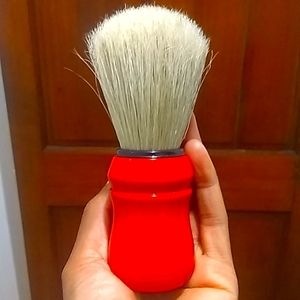 Natural Bristle Shave Soap Brush